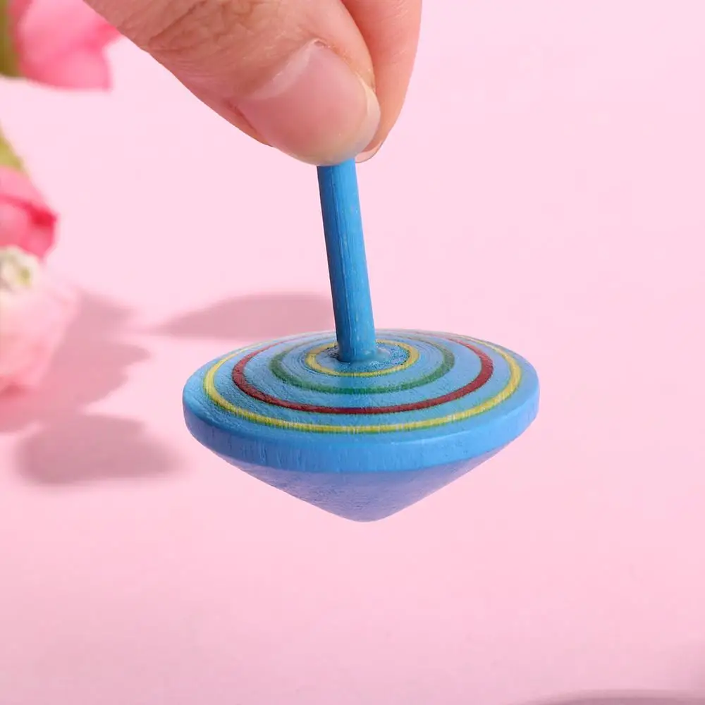 Top Peg-Top Gyro Toys DIY Gyroscope Toys Wooden Rotate Gyro Wooden Gyro Toys Woode Spinning Top Toy Desktop Spinning Top