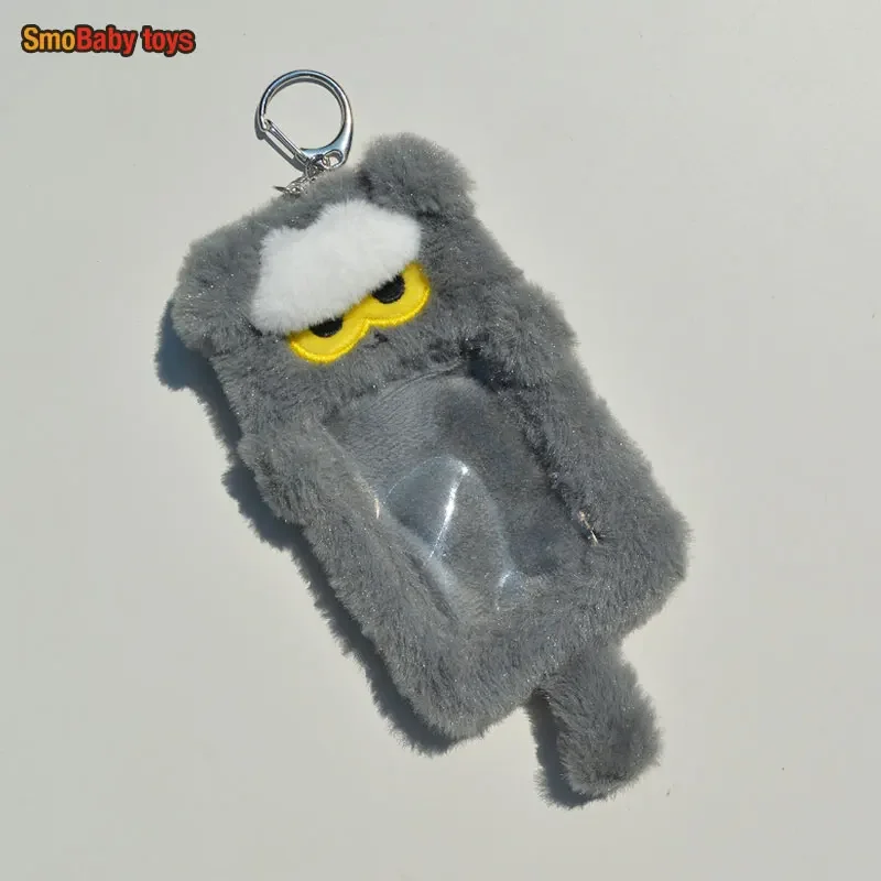 

G-Dragon Zoa Same Style Plush Card Holder keychain High Quality Card Sleeve GD Cat ZOA Cartoon Fans Gift Collection