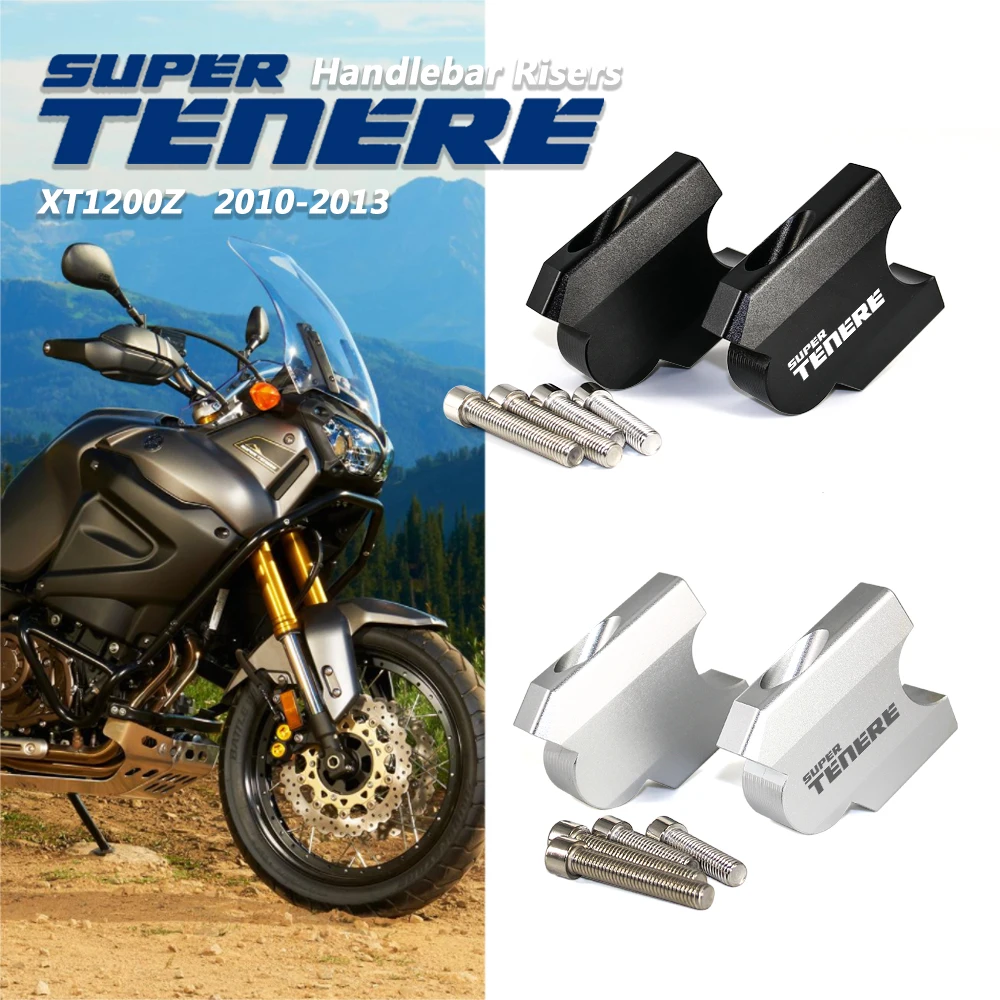 Elevador de manillar de motocicleta, adaptador de abrazadera de montaje para Yamaha XT1200Z SUPER TENERE 1200 XTZ1200 XTZ XT Z 2010 - 2013