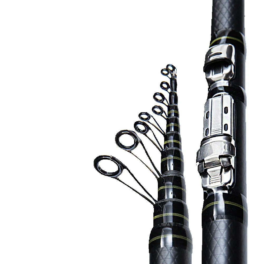 Telescopic Carbon fishing rod Cobra UDOCHKA 380 cm 450 cm 520 cm 10-40 g