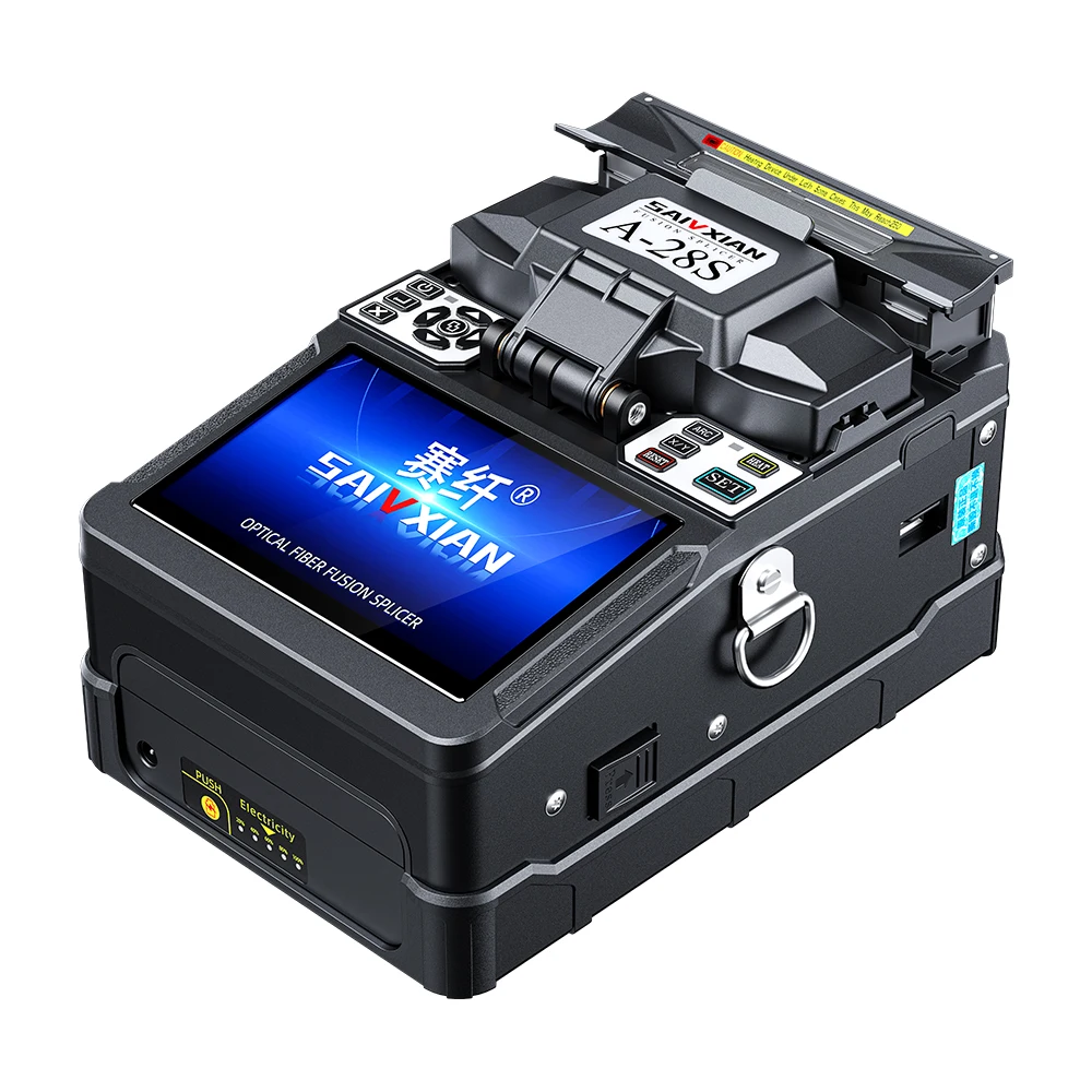 A-28S WiFi Fiber Fusion Machine Tool Set Optical Fiber Fusion Splicing Solution Heating Fusion Splicer for Fiber Optic Equipment