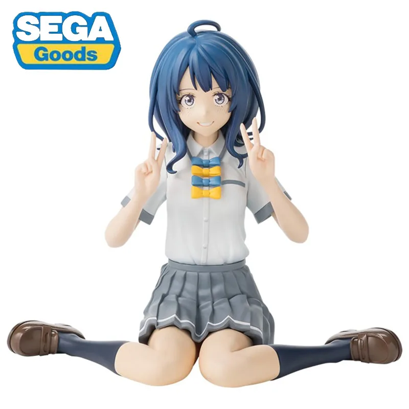 Original Genuine SEGA Too Many Losing Heroines! YANAMI APRIL  Anime Action Figures Model Collection Statuette Ornamen Doll Gift