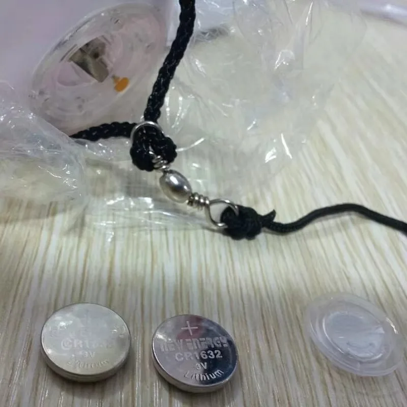 Ruoru 2 قطعة = 1 زوج LED POI الكرة مضيئة الرقص الشرقي رمي الكرة اليوغا ممارسة الدعائم مرحلة الأداء اكسسوارات كرات RGB #6