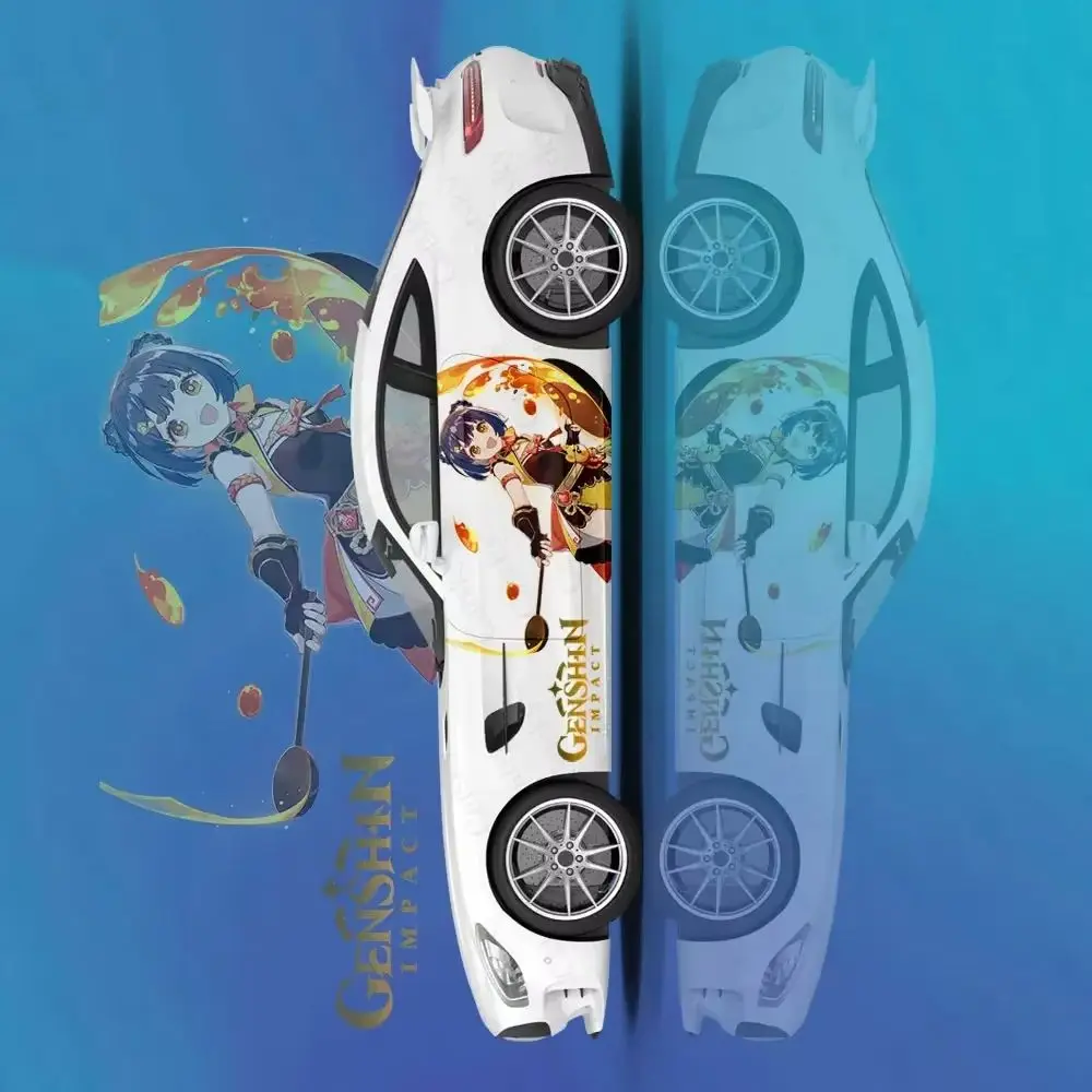 

Xiangling | Genshin Impact Car Body Stickers Itasha Vinyl Car Side Decal Sticker Car Sticker Automotive Decor Film