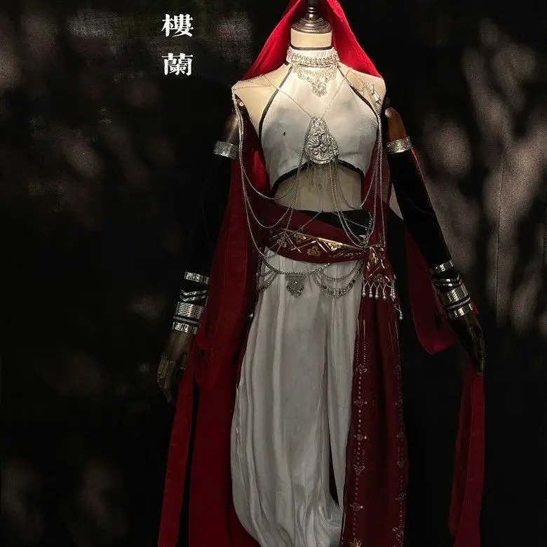 Heaven Officials Blessing Cosplay Xie Lian Hua Cheng TGCF Anime Tian Guan Ci Fu Cos Costume Foreign Land Style Loulan Sexy