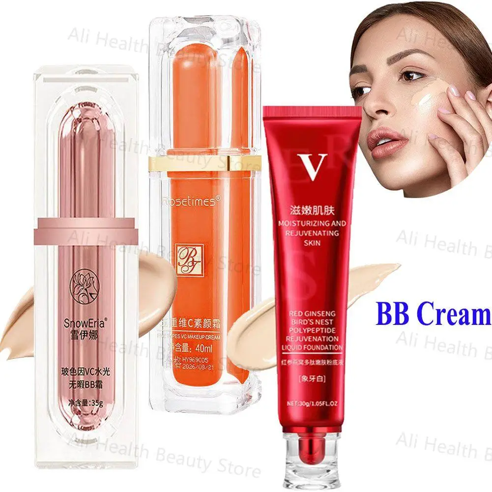 Perfect Cover VC BB Cream Foundation Makeup Moist Waterproof Face Base Korea Cosmetics Vitamin C Tone Up Cream