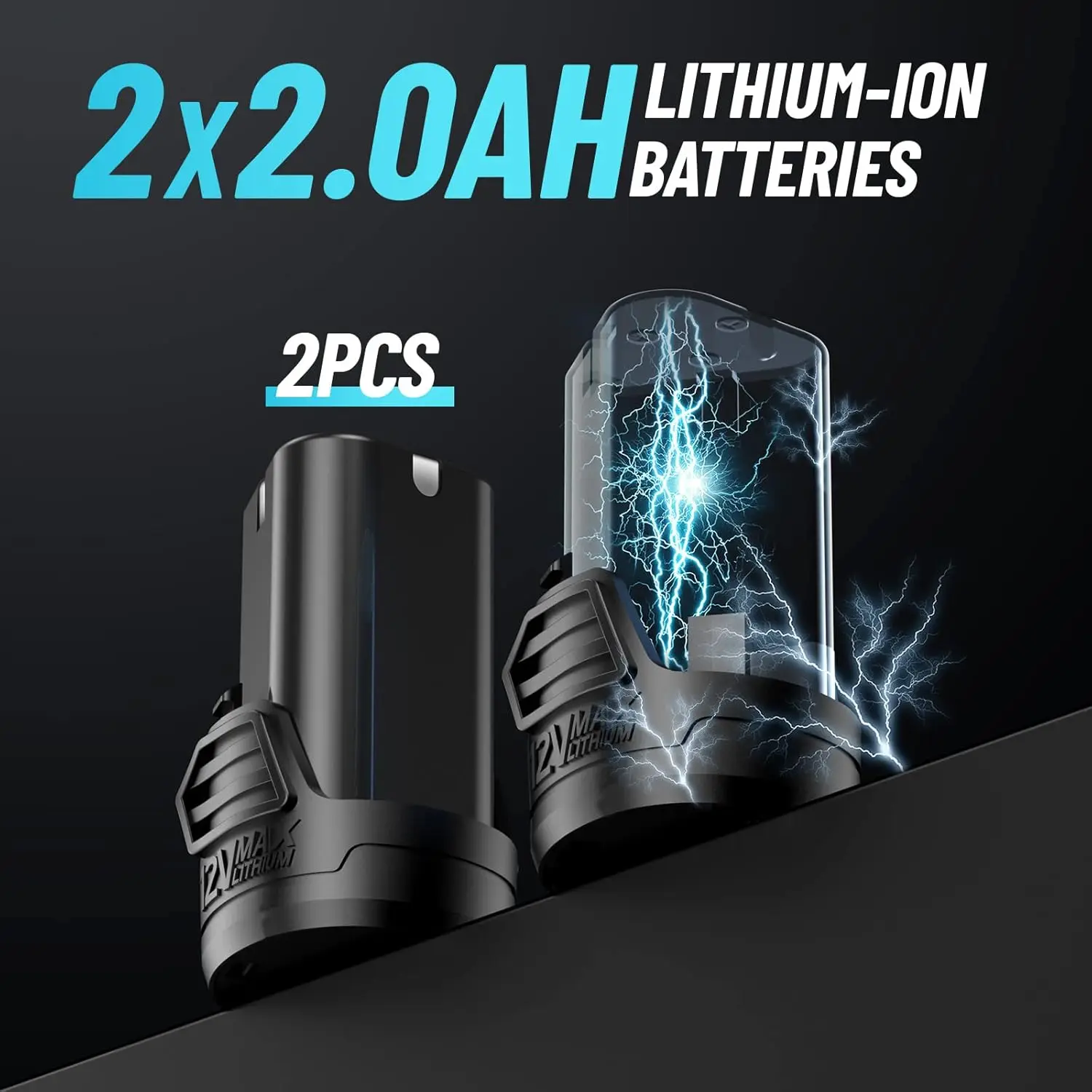 3/8" Ratchet Wrench + 1000Nm Impact Wrench