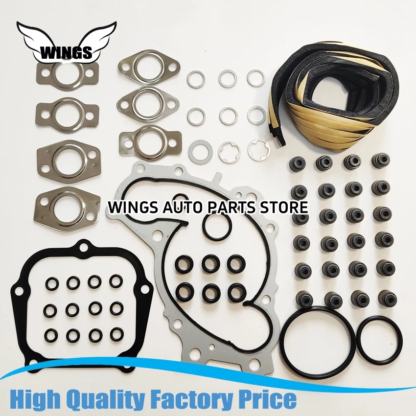 1MZ 1MZFE Motor compleet Volledige pakkingset kit voor Toyota Camry/AVALON lexus ES 3.0L 2995cc 1995-2005 04111-20041 50137400