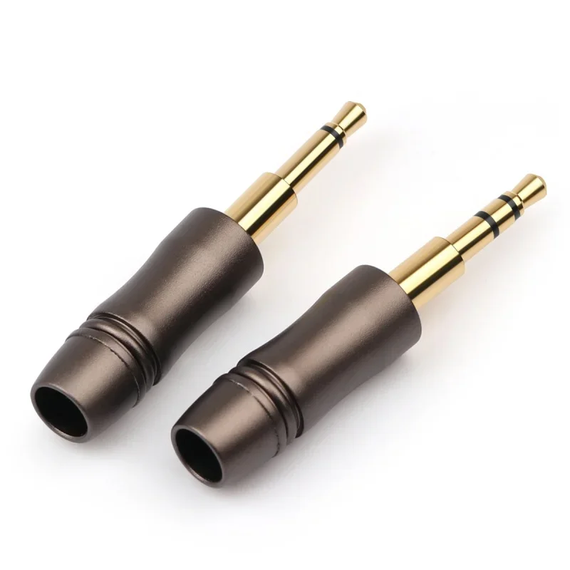 Earphone Soldering Connector 2.5mm 3.5mm Earphone Plugs 2/3/4 Pole Mono Stereo 2.5/3.5Mini Jack Headphone Extended Adapters