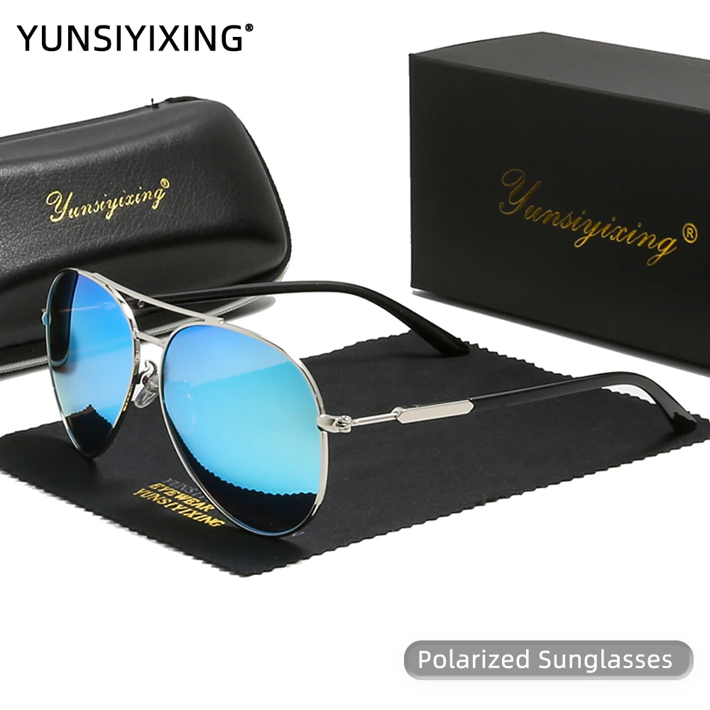 

Classic Sunglasses Polarized Men Driving Glasses Black Pilot Sun Glasses Brand Designer Male Retro Sunglasses For Men Women 2023