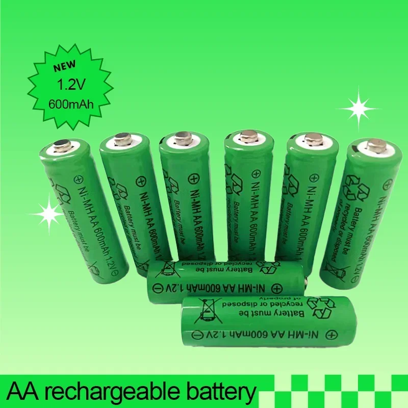 AA1.2V600mah rechargeable nickel metal hydride battery suitable for remote control electronic scale replacement battery