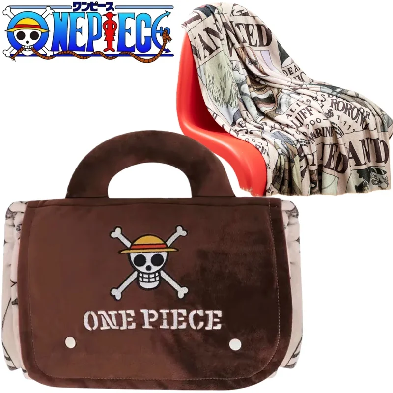 

Цельное портативное повседневное одеяло «Два в одном», цельное одеяло с рисунком «кондиционер», товары в стиле аниме, праздничный подарок, портативный