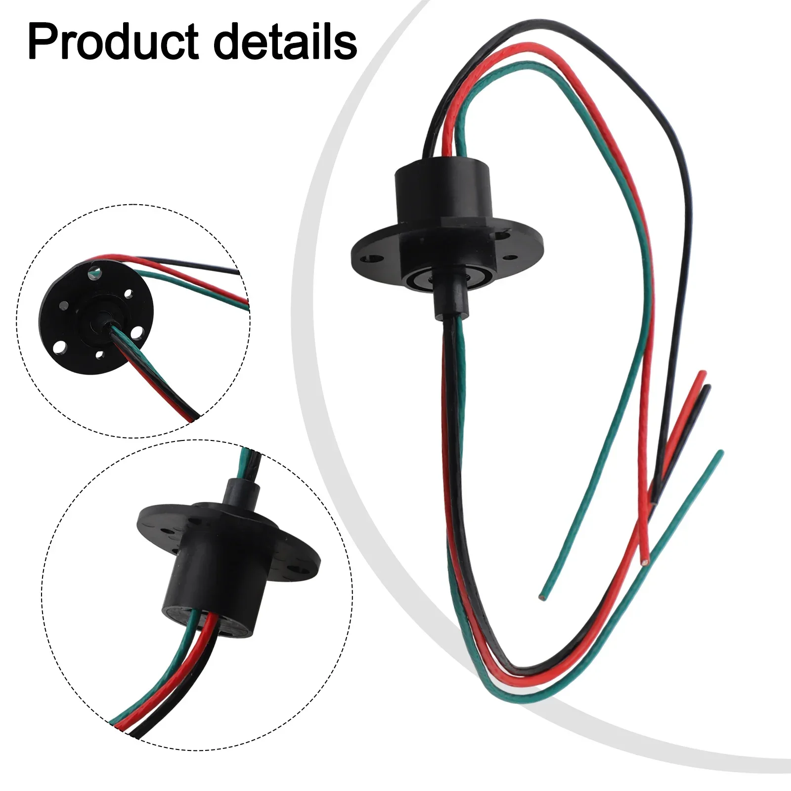 

Необходим иметь компонент для установки вашей ветряной турбины. Эта эффективная трехпроводная скользящая кольцо номинала для максимальных амперев девяти.