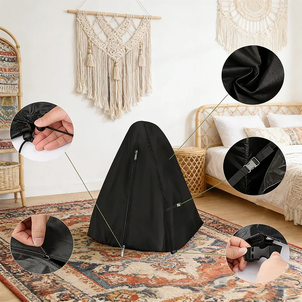Baby Swing Cover For Infants Electric Baby Swing Covers With Zipper (Cover Only) Baby Safety Seat Windproof Rain Cover Dustproof
