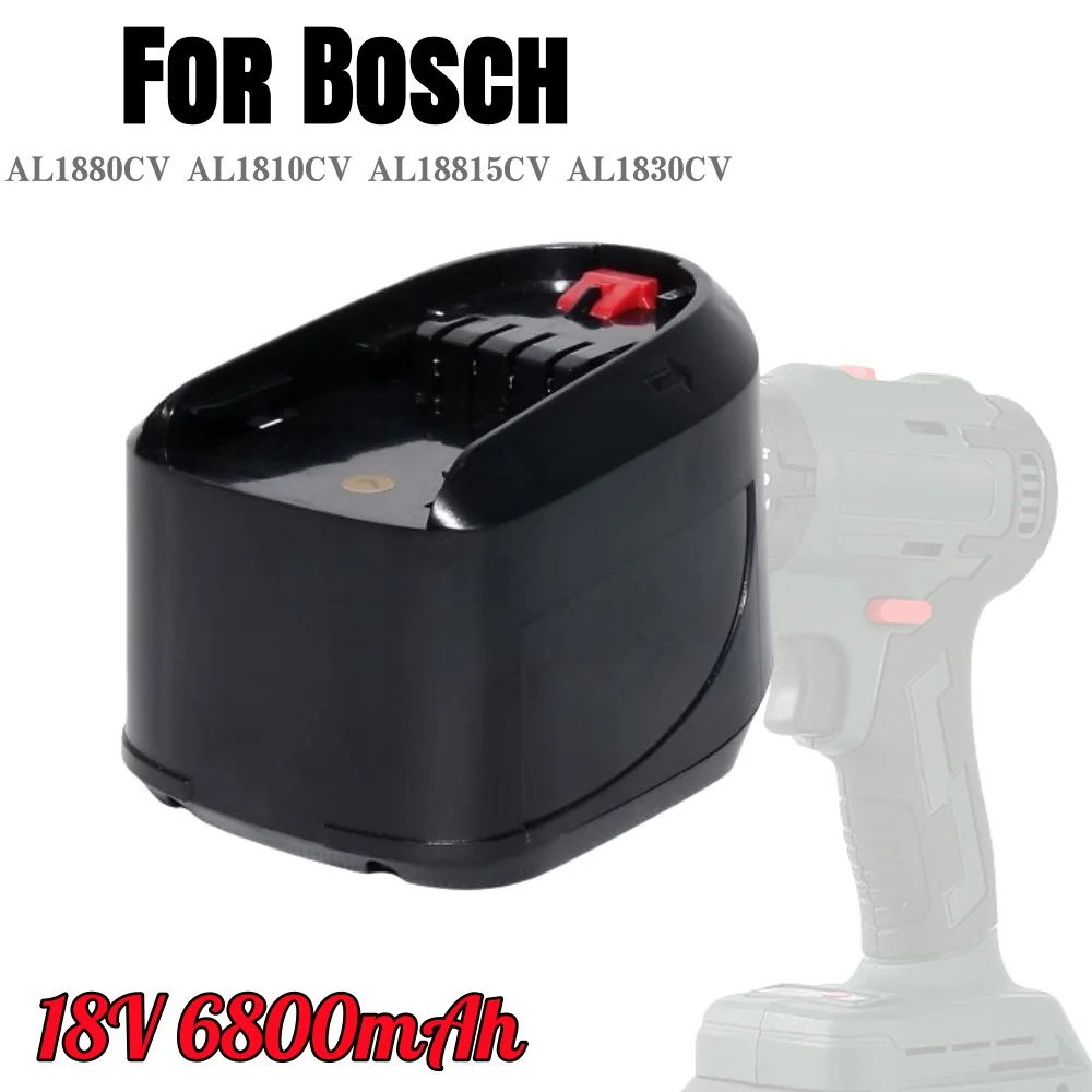 

18V 6.8Ah Li-Ion Battery for Bosch PBA PSB PSR PST Bosch Home, Garden Tools (Only for TypC) AL1830CV AL1810CV