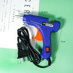 20W Hot Melt Pistola de Cola Mini Armas Industriais Domésticas Temperatura Thermo Ferramenta de Reparação Elétrica Use 7mm Glue Sticks