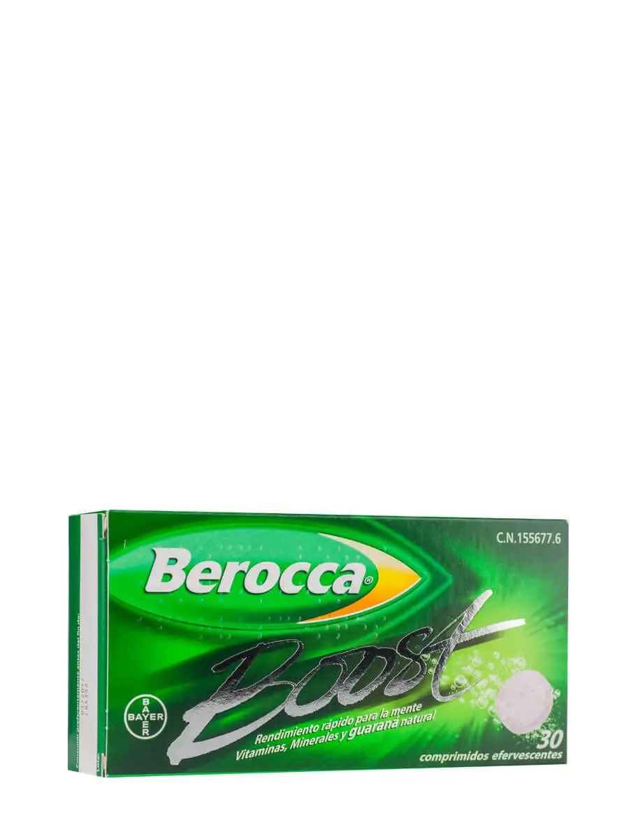 Berocca boost 30 effervescent tablets-extra energy for your mind in 30 minutes