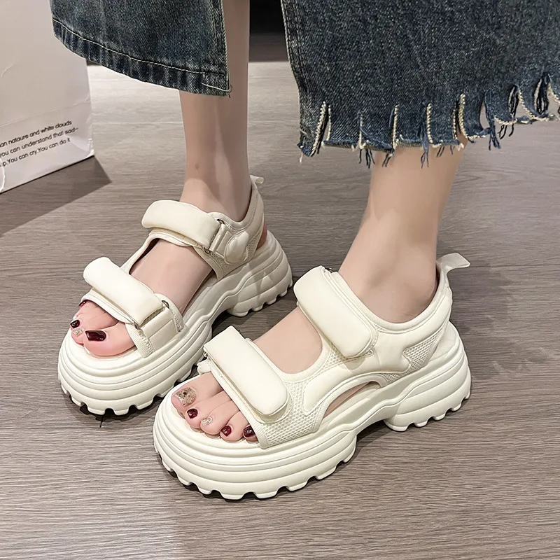 Summer Women Platform Sandals Beach Chunky Sandals Female Roman Beach Shoes Women\'s Shoes Comfortable Ladies Sandals Mujer