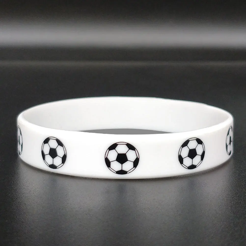 

16 шт. декоративных браслетов с футбольным мотивом, высококачественные эластичные браслеты для повседневной одежды, пляжных вечеринок, рождественских подарков