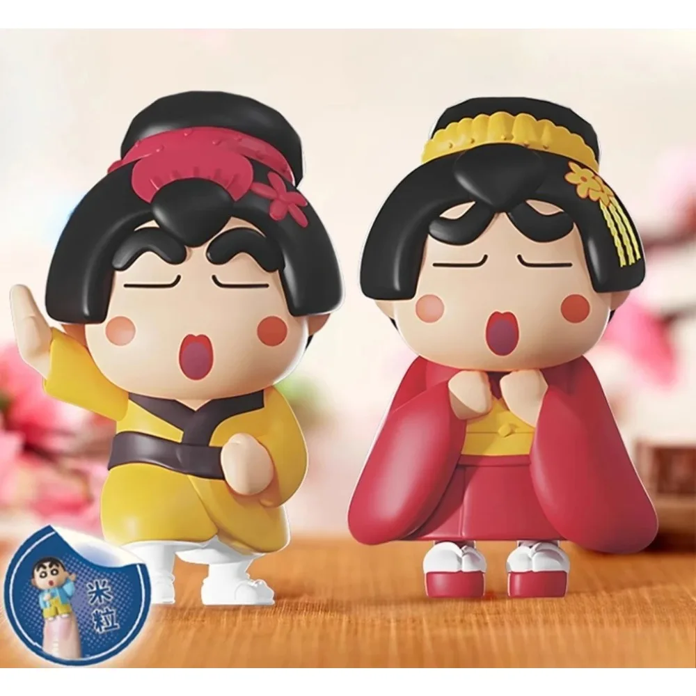 

Crayon Shin-chan Desktop Ornament Cute Originality Kimono Series Mini Rice Grains Decorative Toys Anime Peripheral Gifts New
