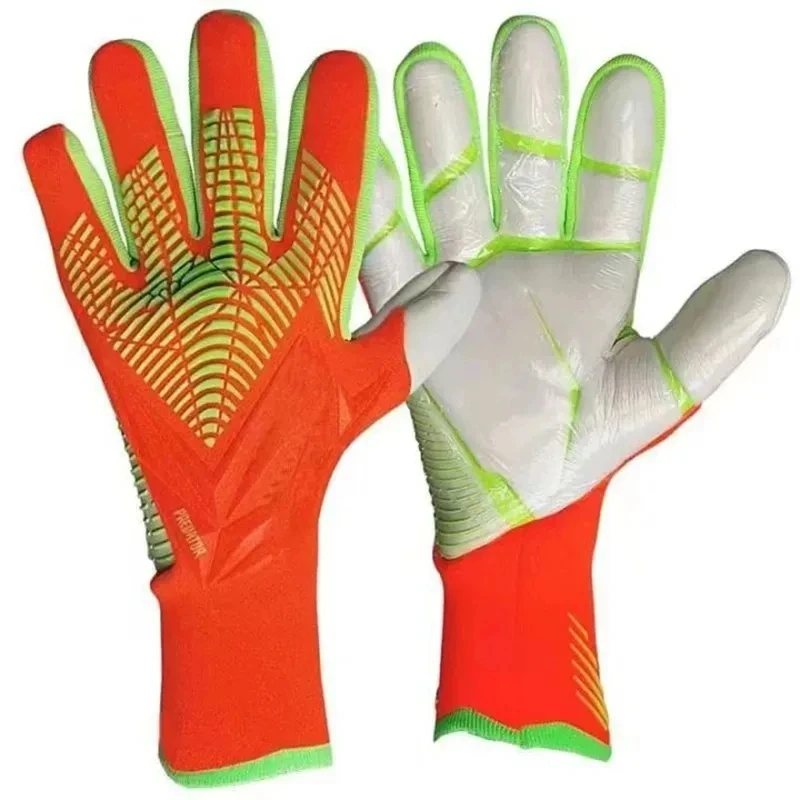 

Latex Goalkeeper Gloves Breathable Football Training Goalie Glove Anti-Slip Soccer Goalie Goalkeeper Gloves Kids Youth Adults