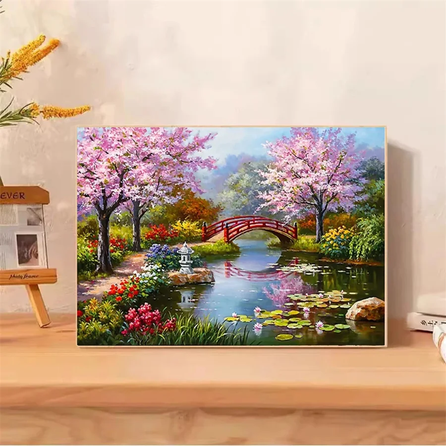 Dream Home New Style diy Art crafts for adults stamped cross stitch kit knitting and needlecraft embroidery sewing joy sunday - view 2