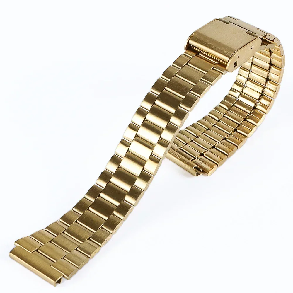 Vintage-Uhrenarmband aus Metall für Casio SGW400 F91W F84 F105/108/A158/168 AE1200/1300, hochwertiges 18-mm-Edelstahl-Armband