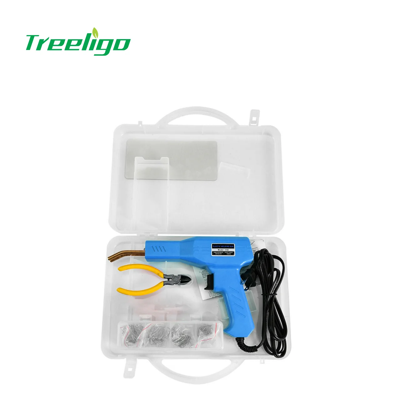 

Treeligo Hot Stapler Plastic Welding Machine Bumper Repair Kit Soldering Iron For Plastic Repair Car Bumper Repair Welding Gun