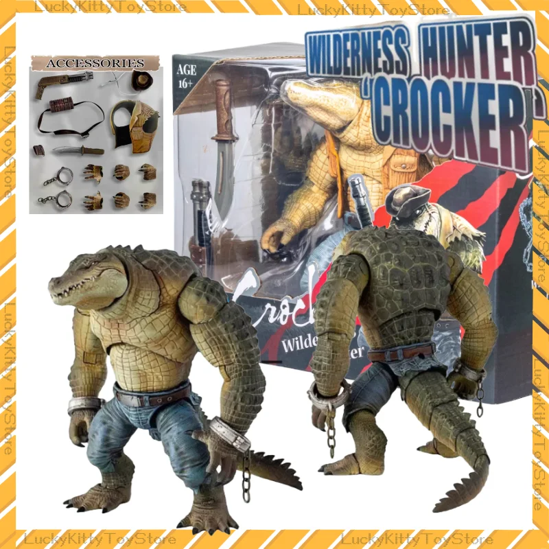

In Stock TYCTOYS Maestro Union Furay Planet Crocodile Action Figure Wilderness Hunter Crocker 1/12 Scale MU-FP001 Joint Mobile