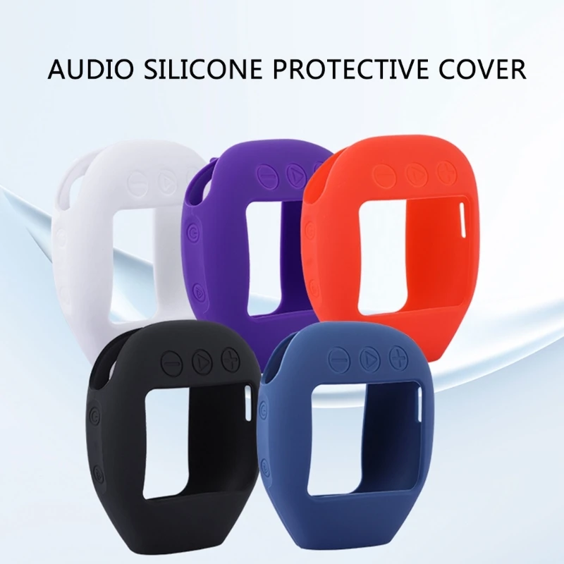 Funda de silicona para altavoces JBL Clip 5, compatibles con Bluetooth, funda protectora gruesa a prueba de polvo