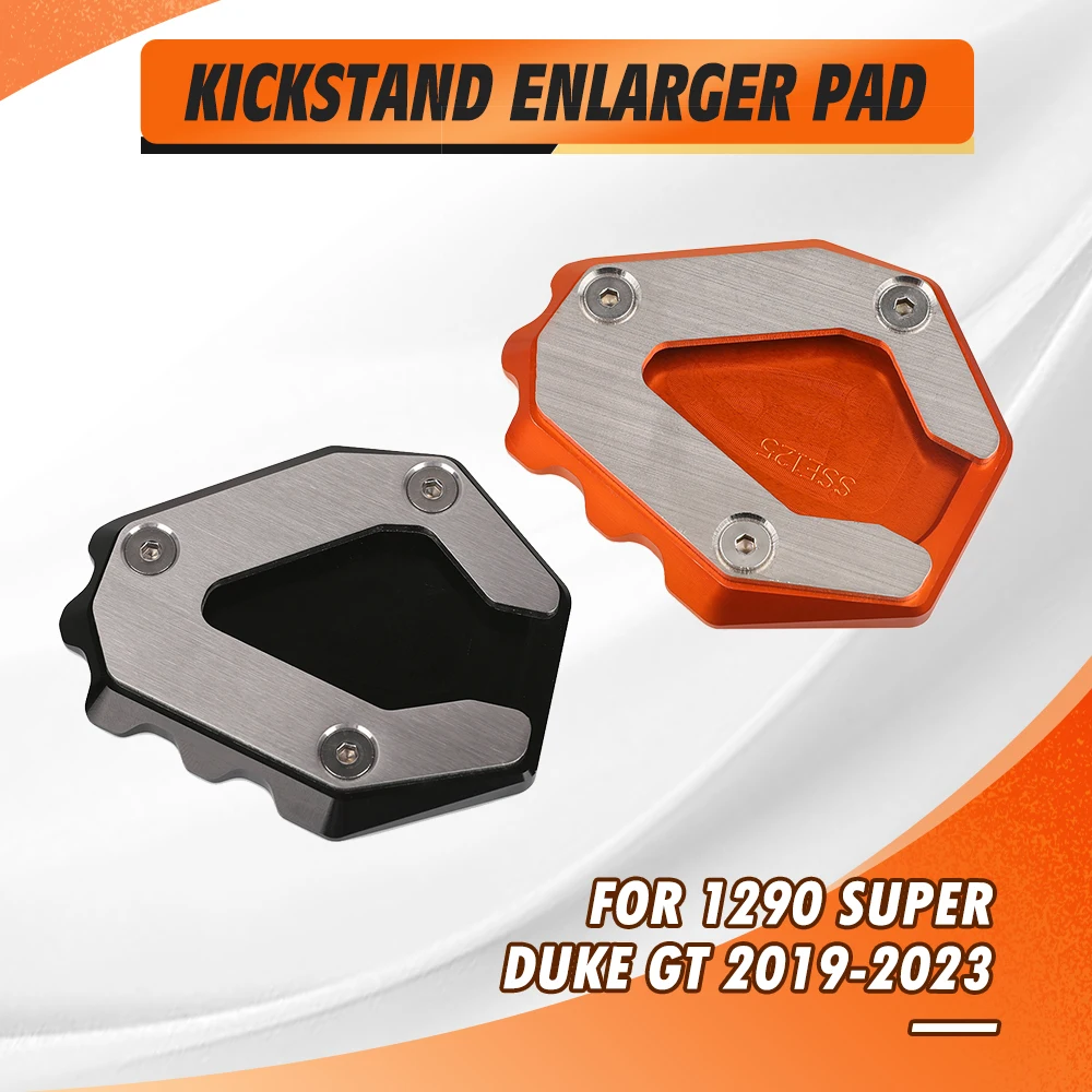 

FOR 1290 Super Duke GT 2019 2020 2021 2022 2023 Motorcycle Kickstand Foot Side Stand Extension Pad Support Plate