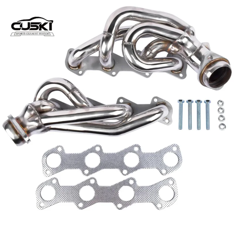 High Flow Manifold Header for Ford F150 F250 1997 - 2003 5.4L V8 quality Stainless Steel Car Exhaust Modification Accessories