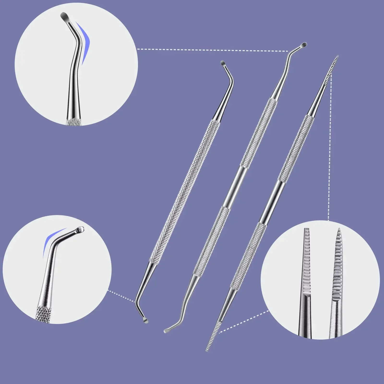 4/5/7/9/10pcs Pedicure Tools for Feet Ingrown Toenail Removal Kit Pedicure Set Toenail Grooming Kit Removing For Hard Dead Skin