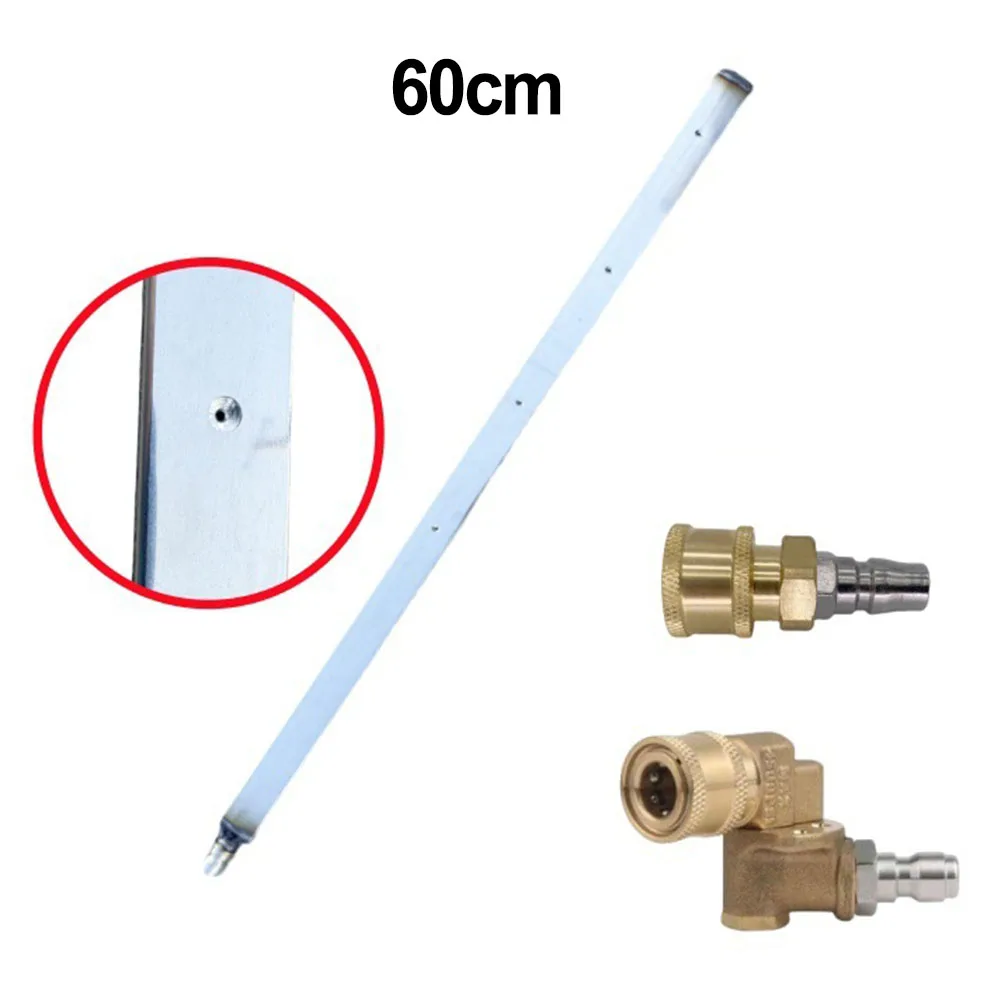Stainless Steel Car Radiator Cleaning Wand with Copper Alloy Air Connection and Multipurpose 14mm Quick Connector