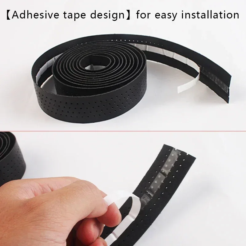 BUCKLOS MTB Bike Handlebar Tape Anti-Slip Breathable Bicycle Wrap Shock Absorption Bike Tapes 1 Pair Wear-Resistant Bicycle Part - view 4