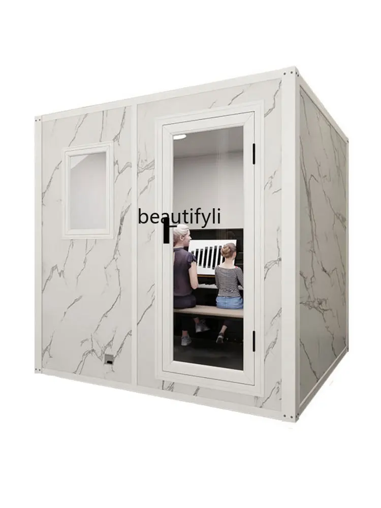 

Hot-selling new home sleeping compartment mobile custom recording studio piano room drum set mute cabin