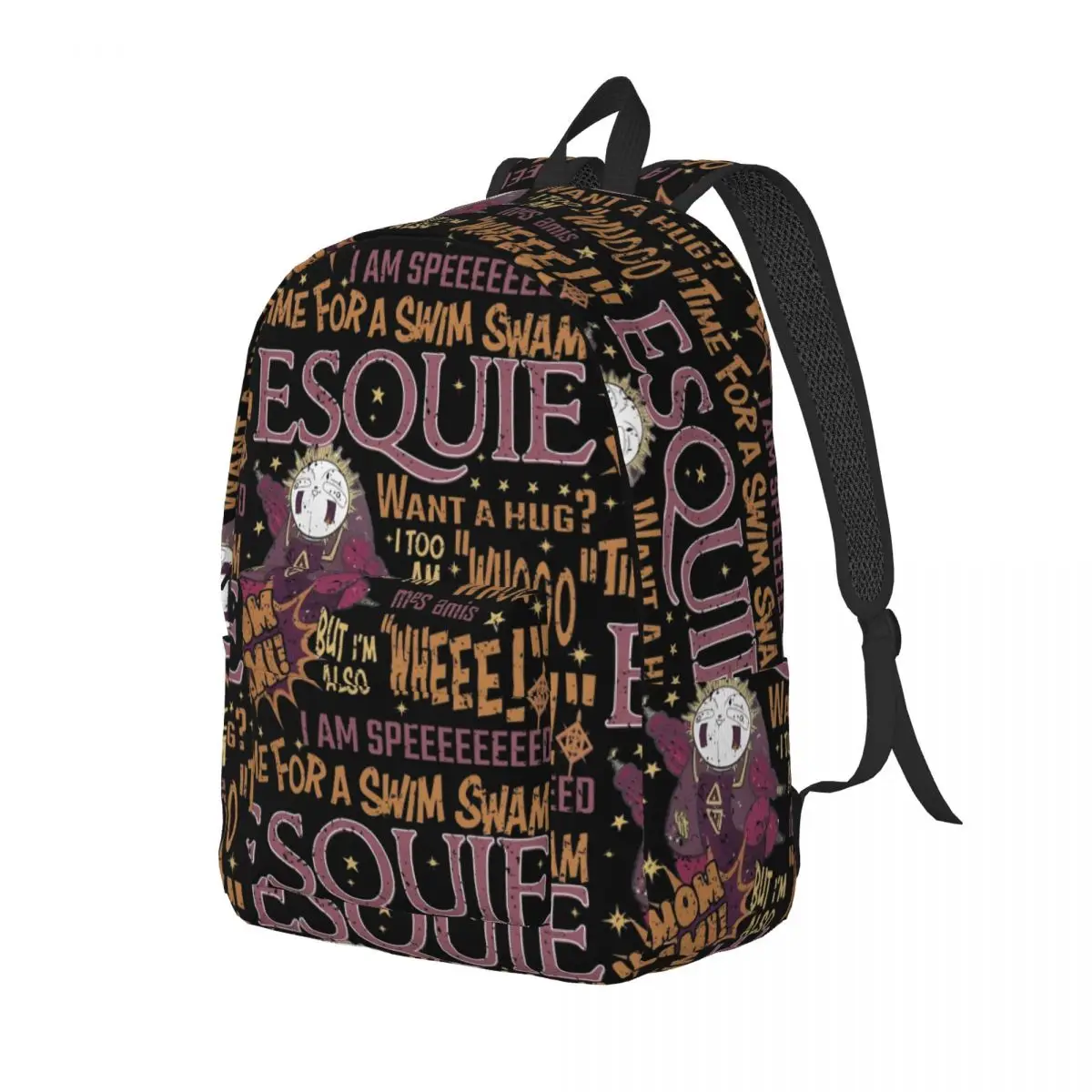 Clair Obscur Expedition 33 Esquie Cool Backpack Pocket Hiking Travel Video Game Daypack Men Women Laptop Computer Canvas Bags