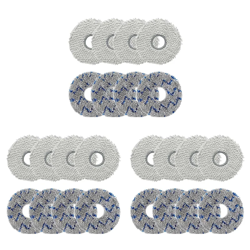 

A70P 24X Washable Mop Cloth For ECOVACS DEEBOT T30 Pro /T30S Combo / T30S / T20 Omni /T10 Omni /X1 Omni Replacement Spare