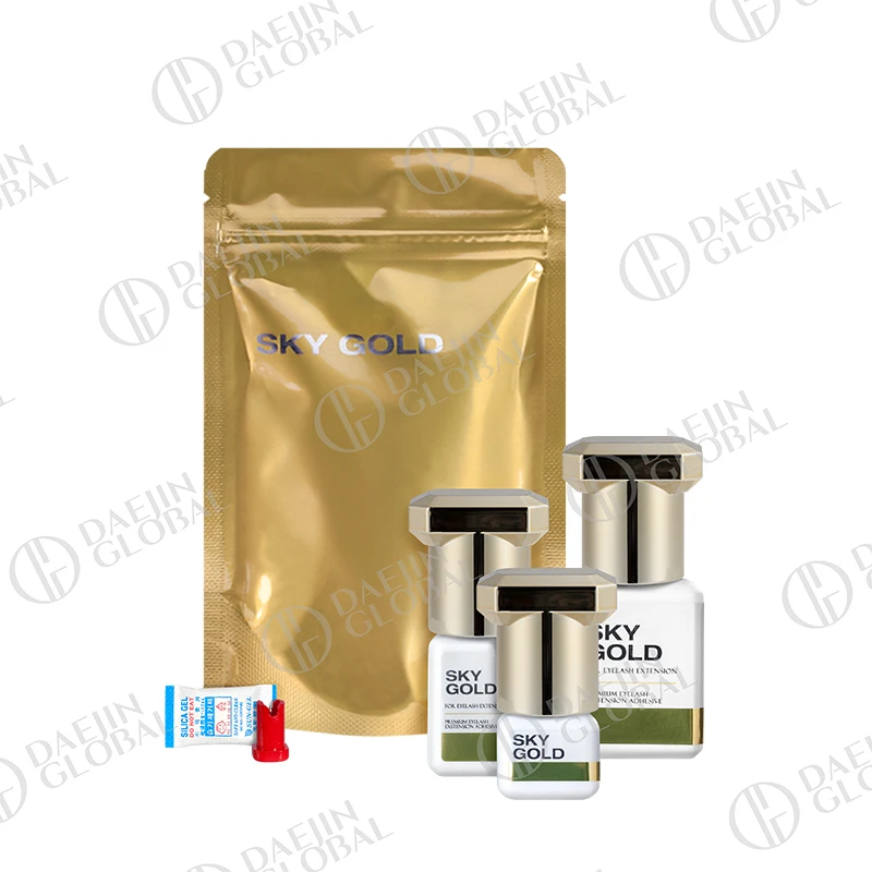 1本入り SKY ローズグルー レッドゴールドグリーン つけまつげエクステ 速乾 韓国製 つけまつげ用接着剤 5ml メイク道具