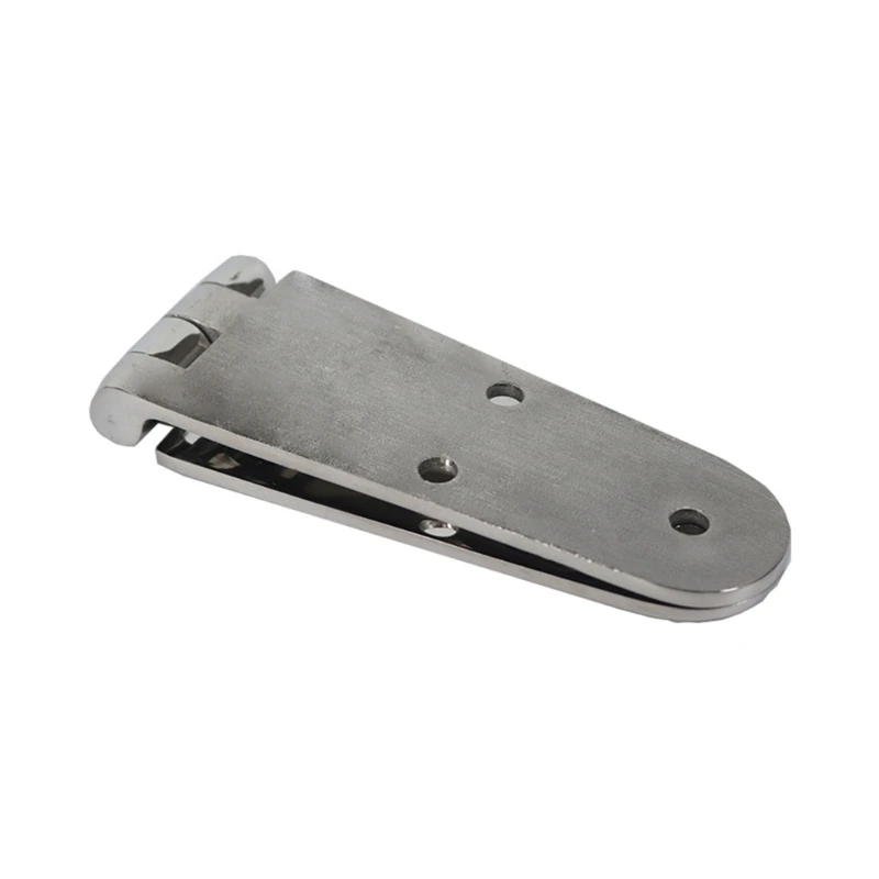 MirrorPolished Boat Hinge Steel Mount Hardware Boat Hinges Cabinet Stainless Hatches Marine Hinge Strap for Boats/Yachts