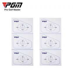 Golf Club Scoring Paper Impact Target Label Tape Sticker Wedge Club Test Training Ball Position Marking Paper