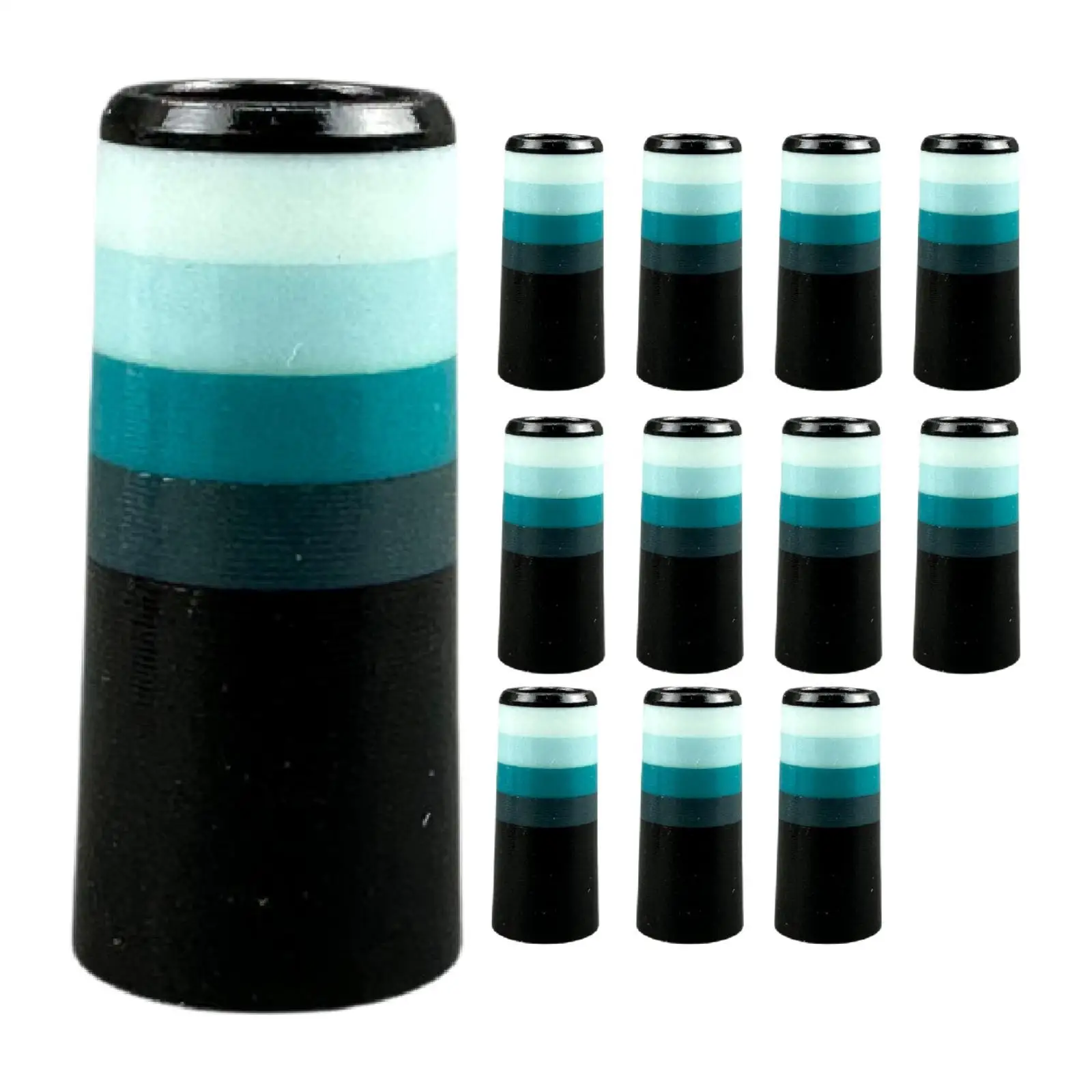 

12 шт. стильных компактных наконечников для гольф-клюшек премиум-класса, аксессуары для ремонта клюшек, чехлы для гольфистов и гольф-полей