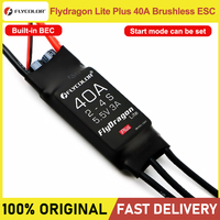 Flycolor Flydragon Lite Plus 2-4S 5.5V 40A Brushless ESC Electric Speed Controller For RC Drone Airplane
