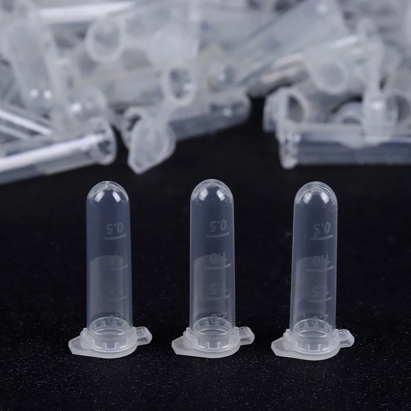 Laboratory Container Transparent Micro Plastic 2ML Centrifuge Tube Test Tube Snap Lid Laboratory Supplies