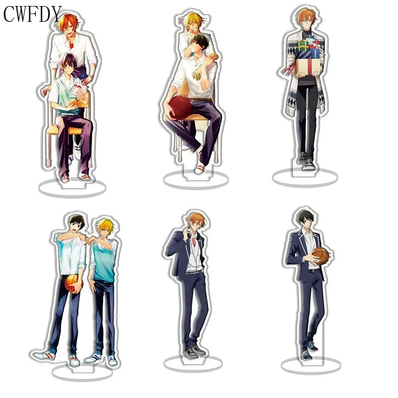 Classic Anime Sasaki to Miyano Acrylic Stand Desk Decor Miyano Yoshikazu Sasaki Shumei Hirano Daiga Standing Plate Keychain 15CM