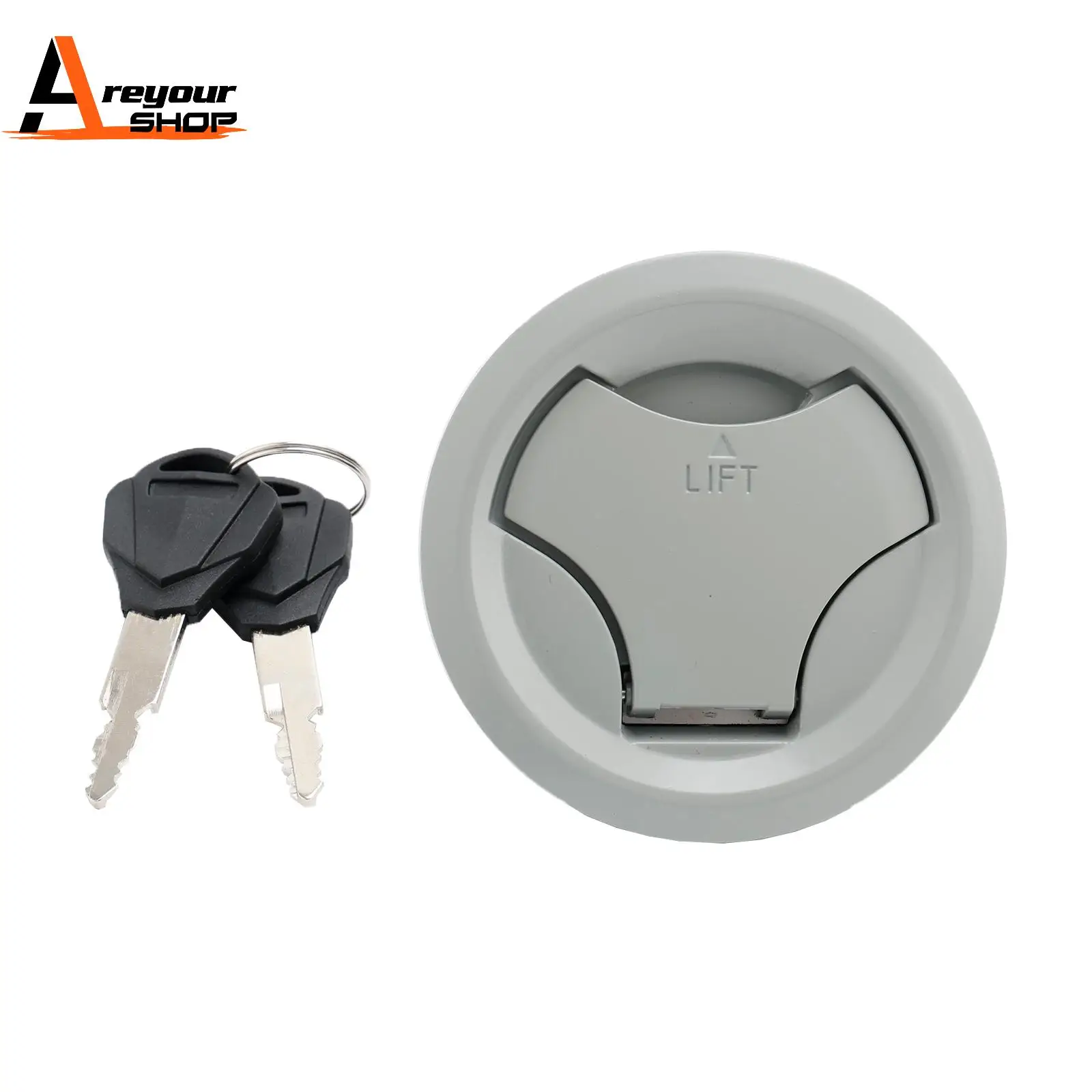 Petrol Fuel Tank Cap Lock & Keys for Yamaha WR 125 R X WR125R WR125X 2009 2010 2011 2012 2013 2014