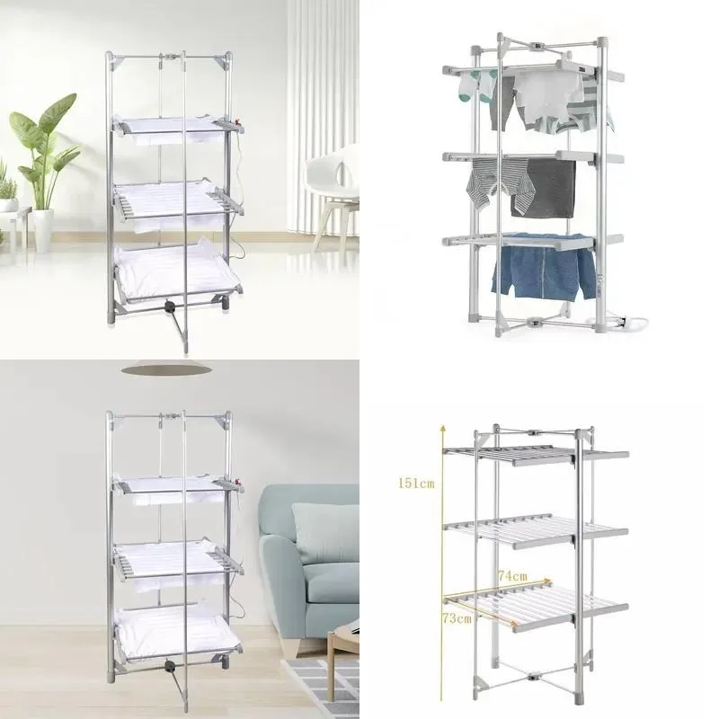 Household Electric Drying Rack High Quality X Shaped Folding Design Hanger