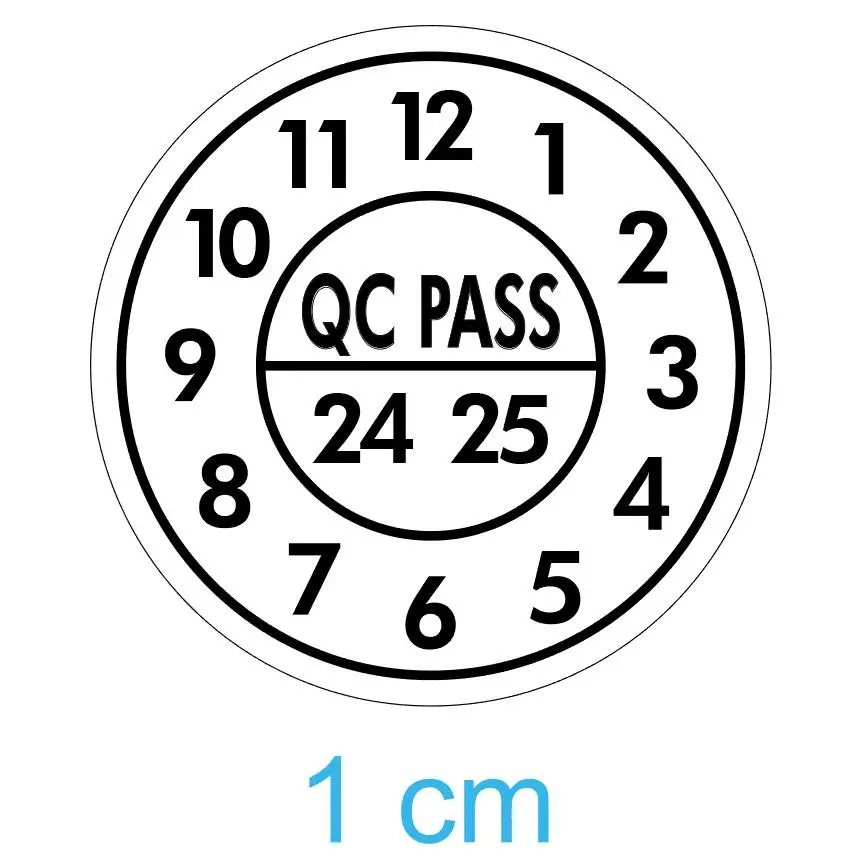 情報なし,情報の有効期限,1cm qc,160個の粘着性フォーム,月ごとに有効,セキュリティシール