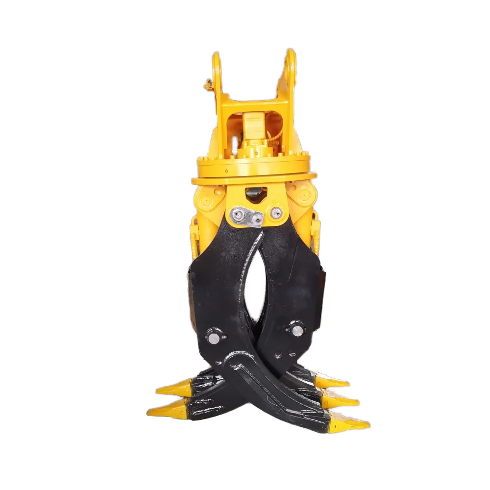 

【Best-selling】Hydraulic Rotary Wood Log Grab With Gear And Engine Core Components