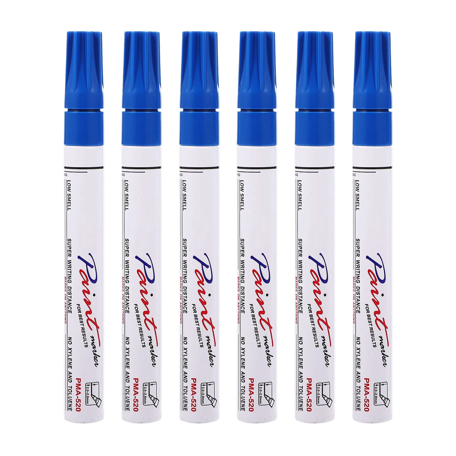 

6Pcs Oil-Based Colorful Paint Markers Fine Art Drawing Craft Pens Illustration Painting Supplies Paint Pens